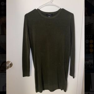 Long sleeve knitted dress